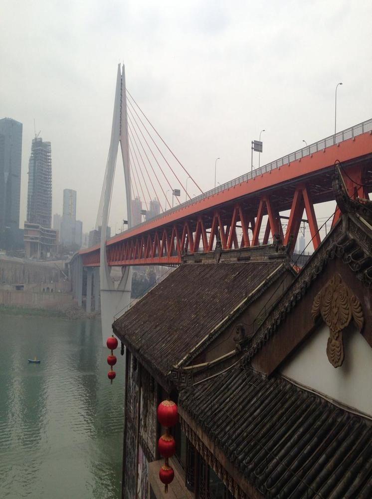 Hongyadong Hotel Chongqing Exteriör bild