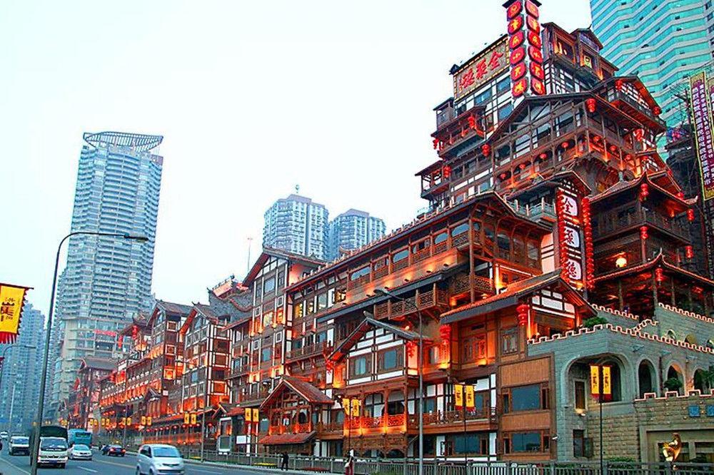 Hongyadong Hotel Chongqing Exteriör bild